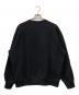 SUPREME (シュプリーム) SMALL BOX RAGLAN CREWNECK ブラック サイズ:L：22000円