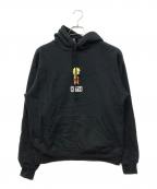 KITH×The Simpsonsキス×ザ シンプソンズ）の古着「プルオーバーパーカー」｜ブラック