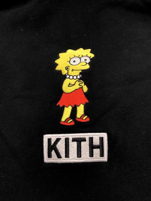 KITH（キス）KITH (キス) THE SIMPSONS (ザ シンプソンズ) プルオーバーパーカー ブラック サイズ:Sの古着・服飾アイテム