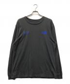 THE NORTH FACE×KAWSザ ノース フェイス×カウズ）の古着「ロングスリーブカットソー」｜グレー