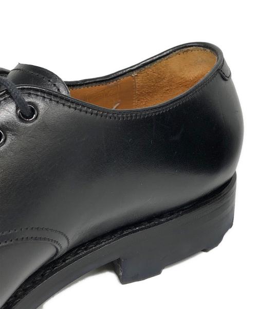 Jalan Sriwijaya（ジャランスリウァヤ）Jalan Sriwijaya (ジャランスリウァヤ) プレーントゥシューズ ブラック サイズ:6 1/2の古着・服飾アイテム