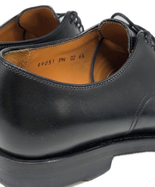 Jalan Sriwijaya（ジャランスリウァヤ）Jalan Sriwijaya (ジャランスリウァヤ) プレーントゥシューズ ブラック サイズ:6 1/2の古着・服飾アイテム