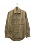 maison kitsune（メゾンキツネ）の古着「Snaps Overshirt Sand」｜ベージュ