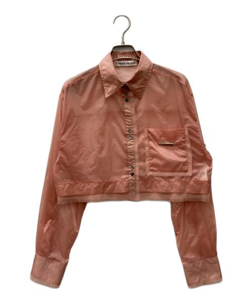 PRANK PROJECT（プランクプロジェクト）PRANK PROJECT (プランクプロジェクト) Multi-fabric Short Shirt ピンク サイズ:FREEの古着・服飾アイテム