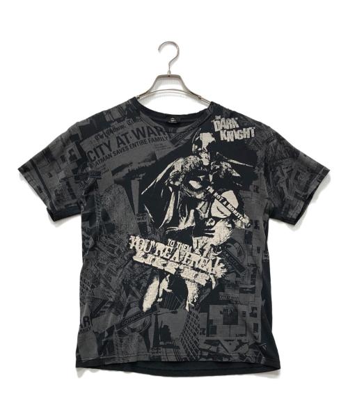 THE DIRK NIGHT（ザダークナイト）THE DIRK NIGHT (ザダークナイト) プリントTシャツ ブラック サイズ:FREEの古着・服飾アイテム