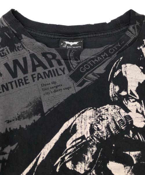 THE DIRK NIGHT（ザダークナイト）THE DIRK NIGHT (ザダークナイト) プリントTシャツ ブラック サイズ:FREEの古着・服飾アイテム