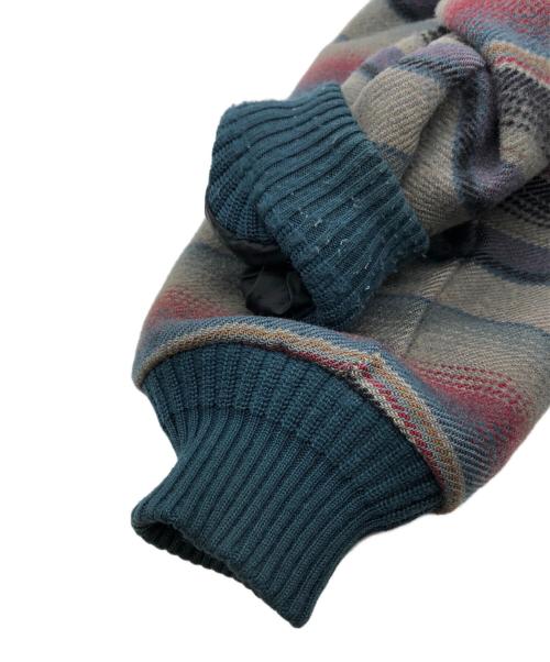 PENDLETON（ペンドルトン）PENDLETON (ペンドルトン) ネイティブボーダージャケット グレー サイズ:Sの古着・服飾アイテム