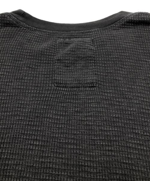 stussy（ステューシー）stussy (ステューシー) PIGMENT DYED SS THERMAL グレー サイズ:Sの古着・服飾アイテム