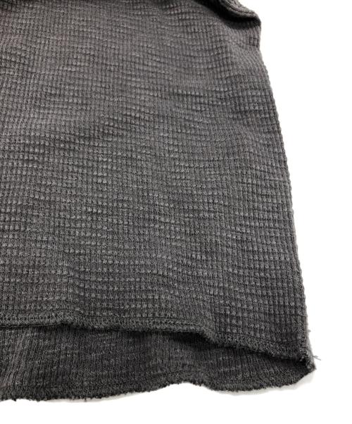 stussy（ステューシー）stussy (ステューシー) PIGMENT DYED SS THERMAL グレー サイズ:Sの古着・服飾アイテム