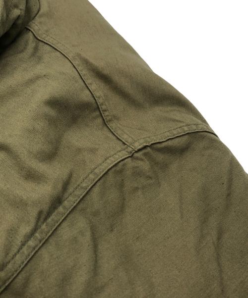 U'S NAVY（ユーエスネイビー）U'S NAVY (ユーエスネイビー) A-2デッキジャケット カーキ サイズ:Lの古着・服飾アイテム