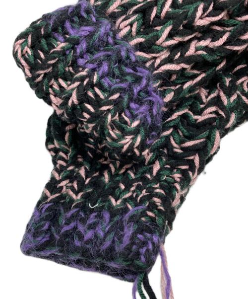 MM6 Maison Margiela（エムエムシックスメゾンマルジェラ）MM6 Maison Margiela (エムエムシックスメゾンマルジェラ) マルチカラーセーター グリーン サイズ:XSの古着・服飾アイテム