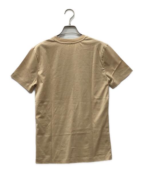 patou（パトゥ）patou (パトゥ) オーガニックコットンロゴTシャツ ベージュ サイズ:不明の古着・服飾アイテム