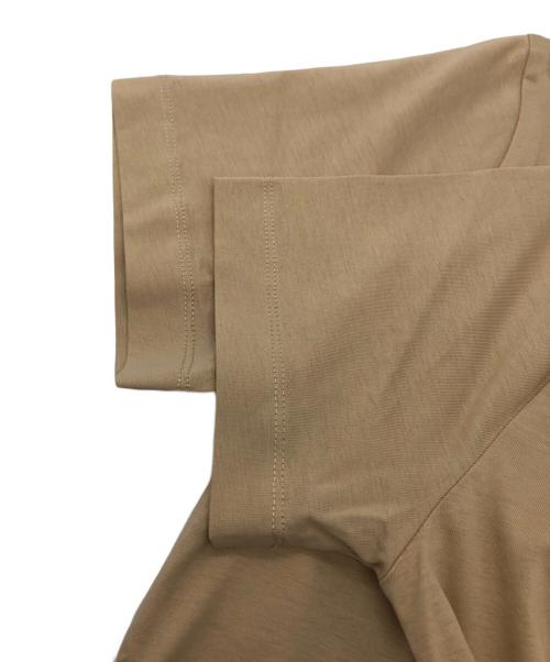 patou（パトゥ）patou (パトゥ) オーガニックコットンロゴTシャツ ベージュ サイズ:不明の古着・服飾アイテム