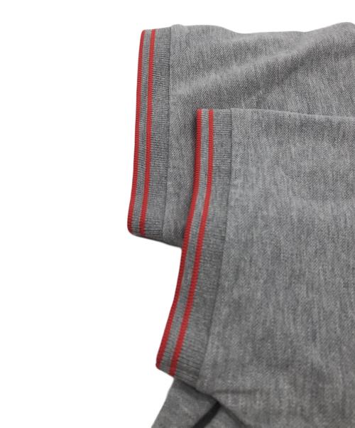 STONE ISLAND（ストーンアイランド）STONE ISLAND (ストーンアイランド) 半袖ポロシャツ グレー サイズ:Mの古着・服飾アイテム