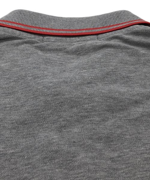 STONE ISLAND（ストーンアイランド）STONE ISLAND (ストーンアイランド) 半袖ポロシャツ グレー サイズ:Mの古着・服飾アイテム