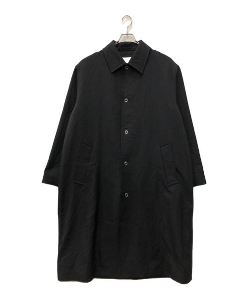 JIL SANDER（ジルサンダー）JIL SANDER (ジルサンダー) SINGLE-BREASTED TAILORED COAT ブラック サイズ:50の古着・服飾アイテム