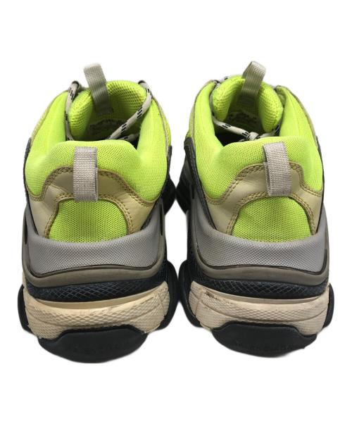 BALENCIAGA（バレンシアガ）BALENCIAGA (バレンシアガ) TRIPLE S/スニーカー イエロー サイズ:27.5cmの古着・服飾アイテム