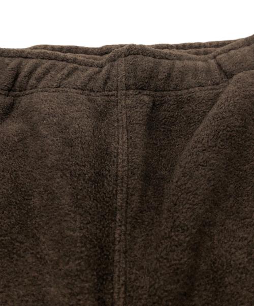 The Ennnoy Professional（ザ エンノイ プロフェッショナル）The Ennnoy Professional (ザ エンノイ プロフェッショナル) CITY FLEECE PANTS ブラウン サイズ:Lの古着・服飾アイテム