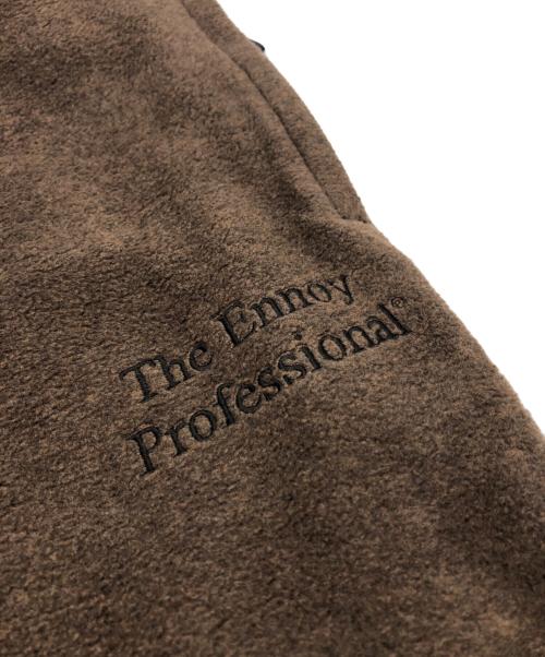 The Ennnoy Professional（ザ エンノイ プロフェッショナル）The Ennnoy Professional (ザ エンノイ プロフェッショナル) CITY FLEECE PANTS ブラウン サイズ:Lの古着・服飾アイテム