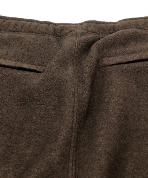 The Ennnoy Professional（ザ エンノイ プロフェッショナル）The Ennnoy Professional (ザ エンノイ プロフェッショナル) CITY FLEECE PANTS ブラウン サイズ:Lの古着・服飾アイテム