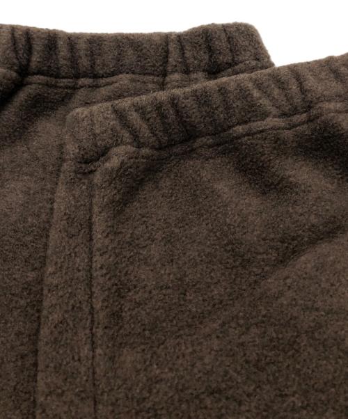 The Ennnoy Professional（ザ エンノイ プロフェッショナル）The Ennnoy Professional (ザ エンノイ プロフェッショナル) CITY FLEECE PANTS ブラウン サイズ:Lの古着・服飾アイテム