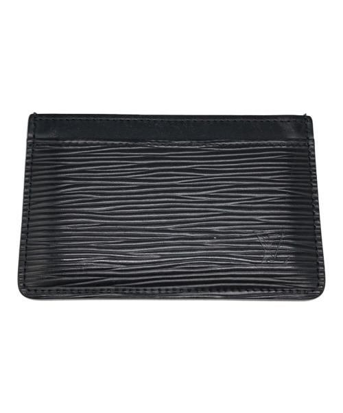 LOUIS VUITTON（ルイ ヴィトン）LOUIS VUITTON (ルイ ヴィトン) カルトサーンプル カードケース ブラック サイズ:下記参照の古着・服飾アイテム