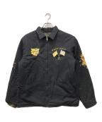 東洋エンタープライズトウヨウエンタープライズ）の古着「Late 1960s Style Reversible Vietnam Jacket “VIETNAM DRAGON” × “PARACHUTE”」｜ブラック