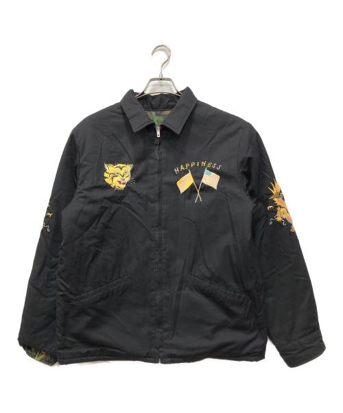 東洋エンタープライズ（トウヨウエンタープライズ）東洋エンタープライズ (トウヨウエンタープライズ) Late 1960s Style Reversible Vietnam Jacket “VIETNAM DRAGON” × “PARACHUTE” ブラック サイズ:Lの古着・服飾アイテム