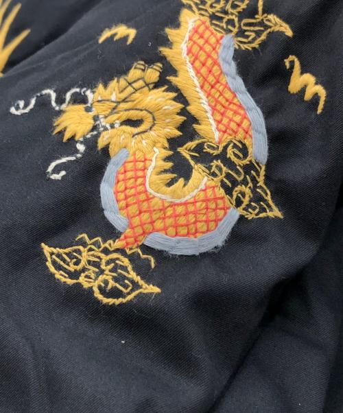 東洋エンタープライズ（トウヨウエンタープライズ）東洋エンタープライズ (トウヨウエンタープライズ) Late 1960s Style Reversible Vietnam Jacket “VIETNAM DRAGON” × “PARACHUTE” ブラック サイズ:Lの古着・服飾アイテム