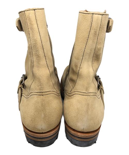 nonnative（ノンネイティブ）nonnative (ノンネイティブ) TRUCKER ZIP UP BOOTS COW LEATHER ベージュ サイズ:8の古着・服飾アイテム