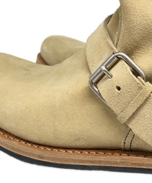 nonnative（ノンネイティブ）nonnative (ノンネイティブ) TRUCKER ZIP UP BOOTS COW LEATHER ベージュ サイズ:8の古着・服飾アイテム