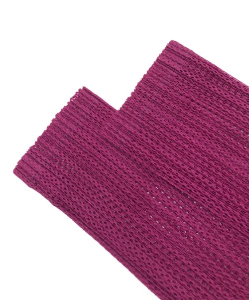 PLEATS PLEASE（プリーツプリーズ）PLEATS PLEASE (プリーツプリーズ) プリーツカーディガン パープル サイズ:3の古着・服飾アイテム