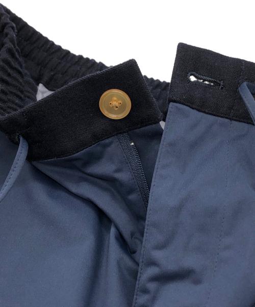 digawel（ディガウェル）DIGAWEL (ディガウェル) 切替ナイロンパンツ ネイビー サイズ:Mの古着・服飾アイテム