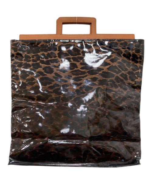 DOLCE & GABBANA（ドルチェ＆ガッバーナ）DOLCE & GABBANA (ドルチェ＆ガッバーナ) レオパードハンドバッグ ブラウン サイズ:下記参照の古着・服飾アイテム