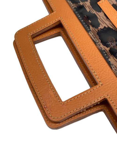 DOLCE & GABBANA（ドルチェ＆ガッバーナ）DOLCE & GABBANA (ドルチェ＆ガッバーナ) レオパードハンドバッグ ブラウン サイズ:下記参照の古着・服飾アイテム