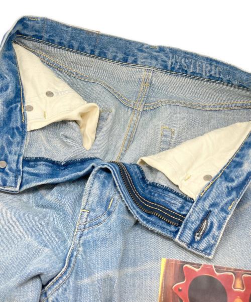 Hysteric Glamour（ヒステリックグラマー）Hysteric Glamour (ヒステリックグラマー) WEEKENDパッチ 60’S XXストレートパンツ インディゴ サイズ:30の古着・服飾アイテム