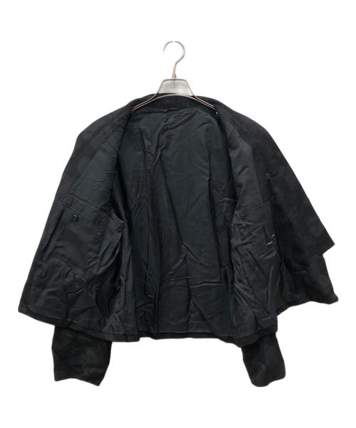 LAD MUSICIAN（ラッドミュージシャン）LAD MUSICIAN (ラッドミュージシャン) ROSE MIX KIMONO SHORT JACKET ブラック サイズ:Sの古着・服飾アイテム