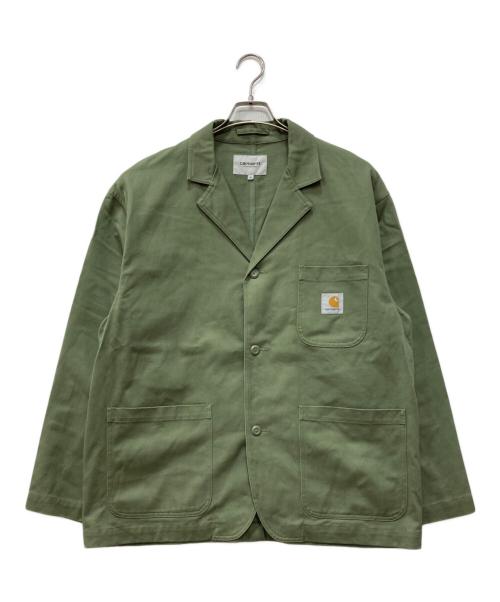 Carhartt WIP（カーハート ワーク イン プログレス）CARHARTT WIP (カーハート ワークインプログレス) MIDLAND BLAZER グリーン サイズ:Mの古着・服飾アイテム
