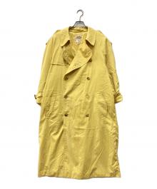 HERMES（エルメス）の古着「トレンチコート」｜イエロー