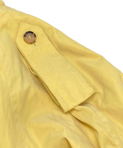 HERMES（エルメス）HERMES (エルメス) トレンチコート イエロー サイズ:46の古着・服飾アイテム