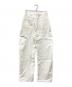 Maison Margiela 1 (メゾンマルジェラ 1) 5Pocket Cut スラッシュ デニムパンツ ホワイト サイズ:38：34000円