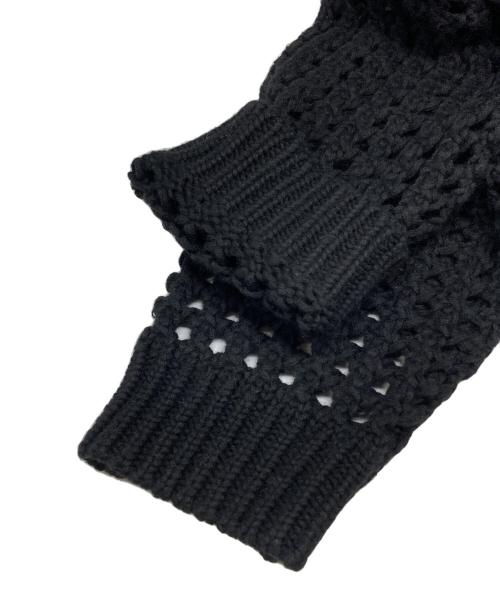 Open Sesame Club（オープンセサミクラブ）OPEN SESAME CLUB (オープンセサミクラブ) tulle fur blouson ブラック サイズ:下記参照の古着・服飾アイテム