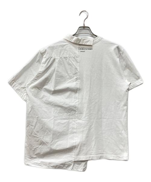 sacai（サカイ）sacai (サカイ) The Big Lebowski (ビッグ・リボウスキ) ドッキングTシャツ ホワイト サイズ:2の古着・服飾アイテム