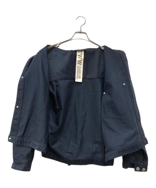 Traditional Weatherwear（トラディショナルウェザーウェア）Traditional Weatherwear (トラディショナルウェザーウェア) コットンジャケット ネイビー サイズ:38の古着・服飾アイテム