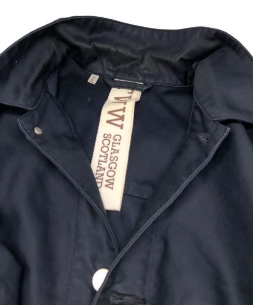 Traditional Weatherwear（トラディショナルウェザーウェア）Traditional Weatherwear (トラディショナルウェザーウェア) コットンジャケット ネイビー サイズ:38の古着・服飾アイテム