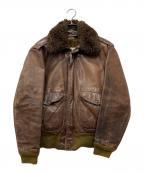 Schottショット）の古着「G-1フライトレザージャケット」｜ブラウン