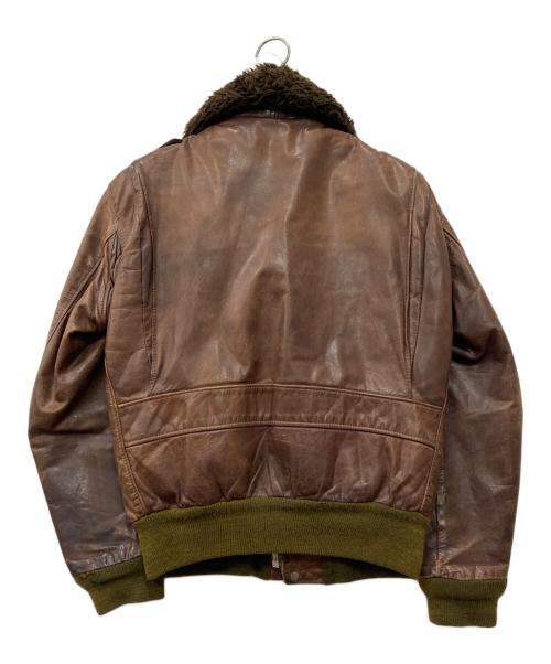 Schott（ショット）Schott (ショット) G-1フライトレザージャケット ブラウン サイズ:38の古着・服飾アイテム