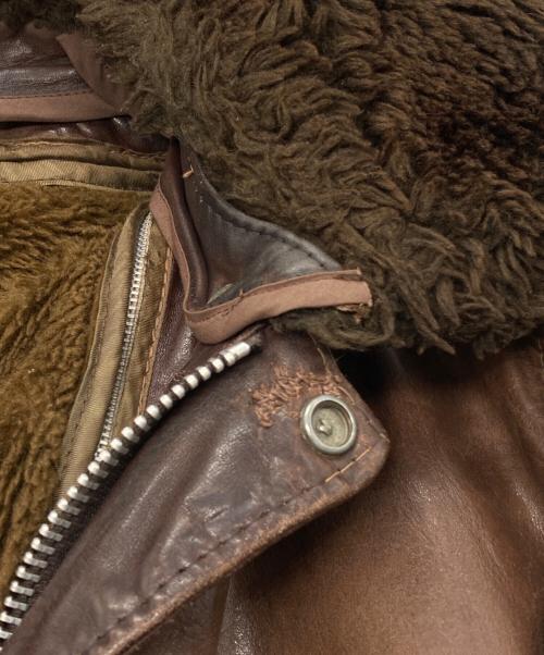 Schott（ショット）Schott (ショット) G-1フライトレザージャケット ブラウン サイズ:38の古着・服飾アイテム