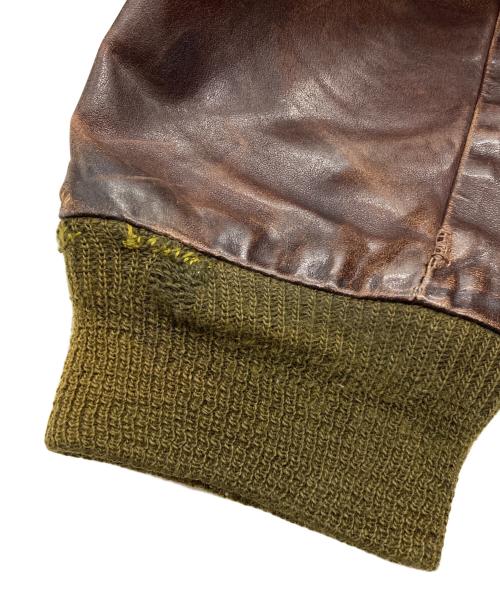 Schott（ショット）Schott (ショット) G-1フライトレザージャケット ブラウン サイズ:38の古着・服飾アイテム