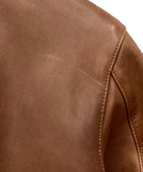 VANSON（バンソン）VANSON (バンソン) A-2レザーフライトジャケット ブラウン サイズ:38の古着・服飾アイテム